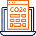 Calculate CO2e icon